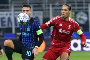 （外代二线）足球——欧冠联赛：利物浦胜国米