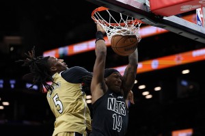 小波特23分克洛尼18分莱利27分 篮网大胜奇才