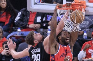 伦纳德41分哈登29分杜兰特22分 快船大胜火箭