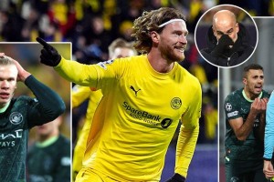 史诗般的羞辱！曼城1-3惨遭北极圈豪门逆袭，哈兰德8场仅进1球引发恐慌