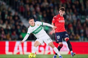 西甲最新积分榜揭晓：埃尔切0-0奥萨苏纳，竞争局势愈发激烈