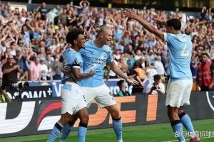 1.2亿打造无敌锋线，蓝月10连胜领跑，哈兰德冲击40球大关